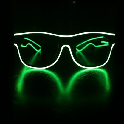 Šviečiantys LED akiniai